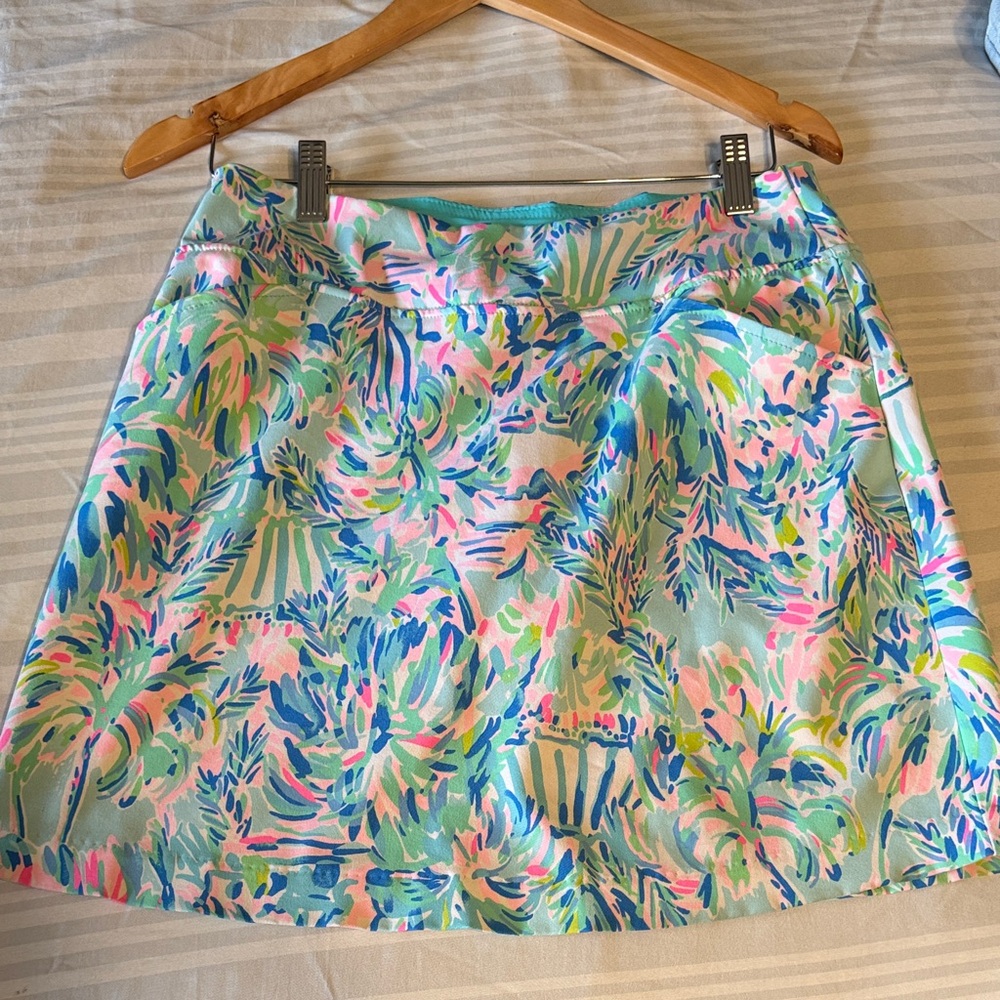 Lilly Pulitzer - Luxletic Tropical Print active Women's Skirt